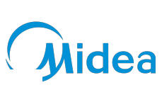 Midea logo - Client of XIAODING TECH, a leading one-stop product design and manufacturing company based in Shenzhen, China