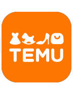 Temu logo - Client of XIAODING TECH, a leading one-stop product design and manufacturing company based in Shenzhen, China