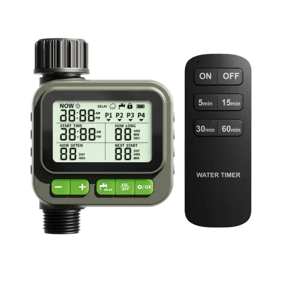 RF Wireless Remote Garden Watering Timer | Automatic Irrigation Controller