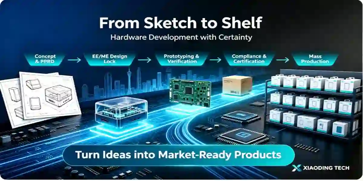 From Sketch to Shelf: De-Risking Your Hardware Launch with Xiaoding Tech